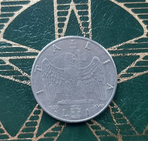 1 lira 1939 - ,