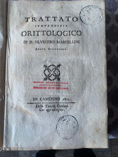 Rara edizione 1801 - rara,