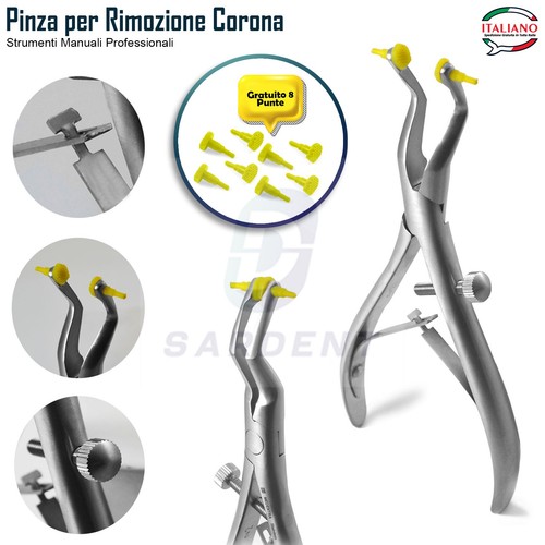 Pinza per rimuovere corone - pinza,