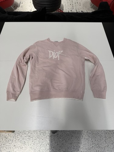 Felpa dior shawn stussy rosa - felpa,
