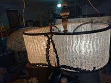 ANTICO LAMPADARIO IN OTTONE