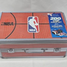 NBA 200 Chip Poker Set in