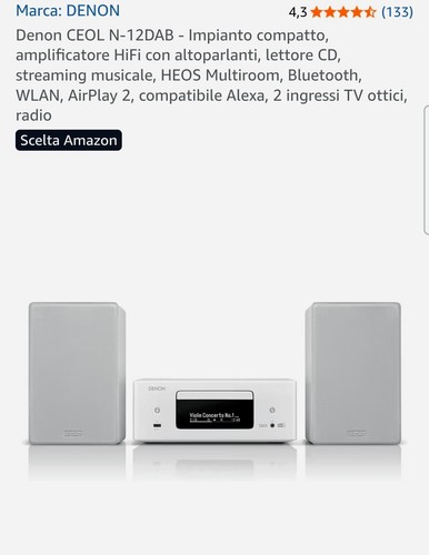 Impianto stereo con - fi,
