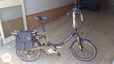 Bici elettrica pedalata assistita pieghevole, WORLD DIMENSION super accessoriata