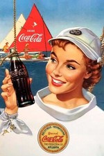 Poster Manifesto Locandina Pubblicità Bevande Stampa Vintage Coca Cola Drink