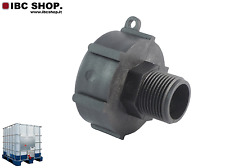 RACCORDO ADATTATORE  PER CISTERNA SERBATOIO 2"-DN50/ uscita 1" M maschio IBC21M