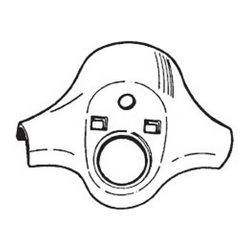 Coperchio manubrio vespa - vespa, px