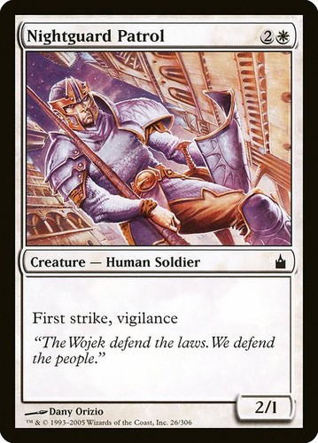 Mtg nightguard patrol rav - mtg,
