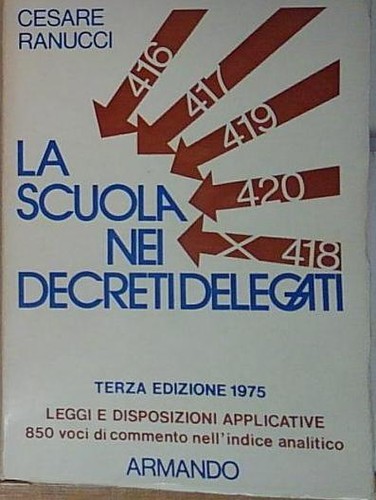 Ranucci scuola nei - scuola, decreti