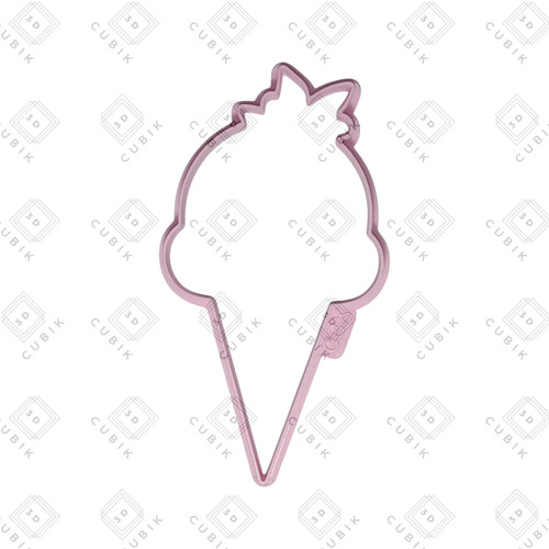 Cono gelato tagliabiscotti - gelato,