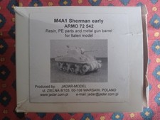 ARMO 72542 -Tank, Medium M4 A1 75mm early hull M34 -  1/72 resin conversion kit