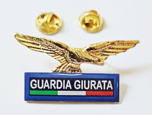 Spilla metallo aquila - aquila, guardia