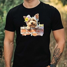 T-shirt uomo simpatico cane
