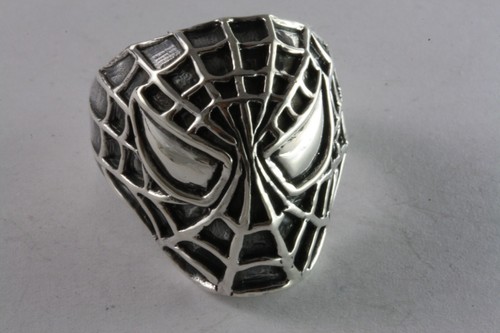 Spiderman biker anello teschio - anello,
