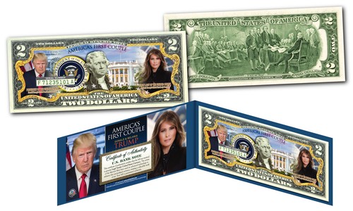 Donald melania trump prima - &,