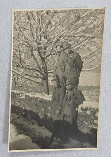 Foto cartolina militari - cartolina,