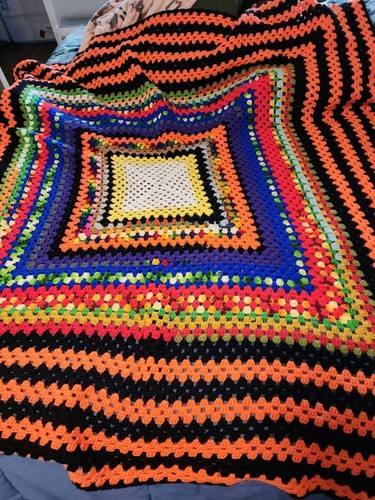 Coperta vintage fatta - a, mano