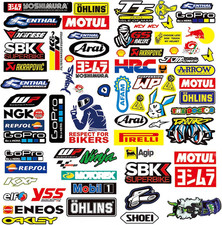 3 PCS Stickers Moto Sticker