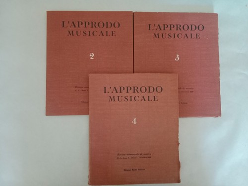 Approdo musicale anno 1958 - l'approdo,