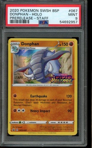 Psa mint pokemon donphan - 9,