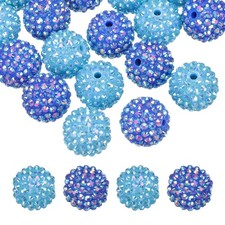 Perline resina strass 20mm
