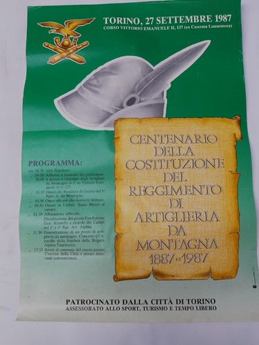 Raro manifesto pubblicitario - raro,