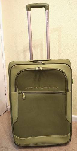 Benetton bagaglio verde - benetton, 2