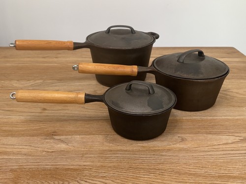 Vintage cast iron sauce - iron, &