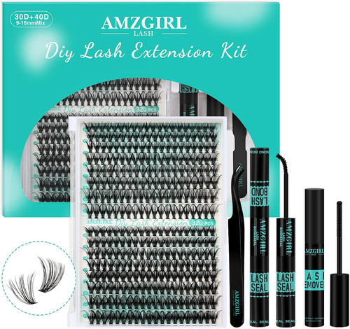 320pcs kit ciglia extension - 320pcs,