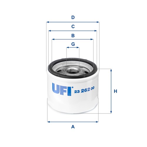Filtro olio ufi - olio,