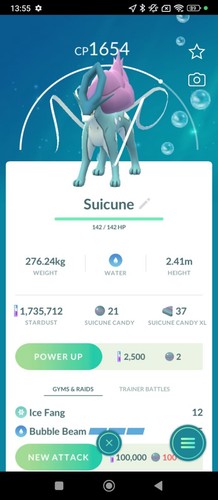 Suicune legendary non shiny - non,