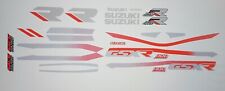 SUZUKI GSXR1100K 1989 KIT DECALCOMANIE VERNICIATURA COMPLETO PER KIT DECALCOMANIA VERSIONE NERO/ROSSO 