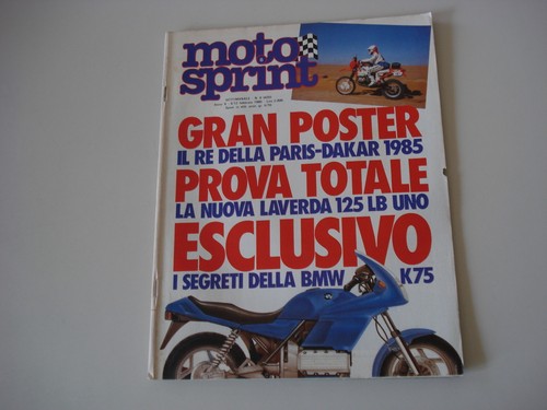 Motosprint 1985 laverda 125 - motosprint,