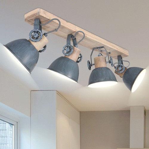 Vintage soffitto luce grigio - vintage,