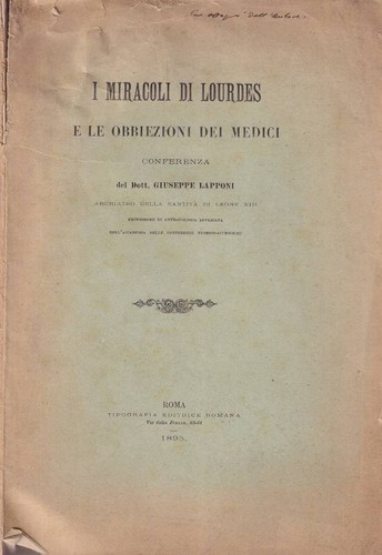 Miracoli lourdes e - i,