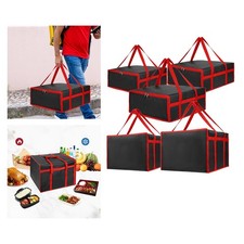 Borsa termica per la consegna, porta pizza riutilizzabile per la spesa,