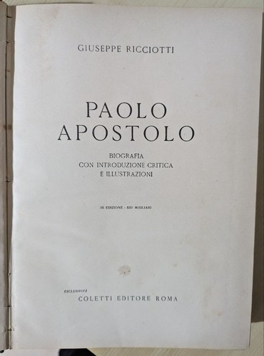 Giuseppe ricciotti paolo - ricciotti,