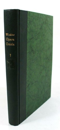 Cornelis winkler opera omina - cornelis,