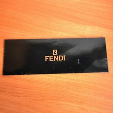 FENDI busta carta shopper acquisti cravatta negozio confezione scatola tie case