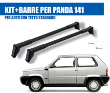 4055+3 BARRE PORTATUTTO GEV + KIT per FIAT PANDA PRIMA SERIE 3p TETTO STANDARD