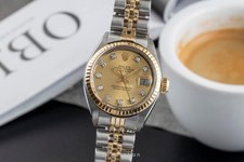 Rolex Lady Date Acciaio/Oro Diamanti Automatico Ref. 6917 classico vintage