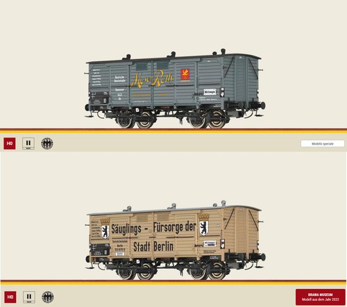 Brawa 50358 50356 set - h0,