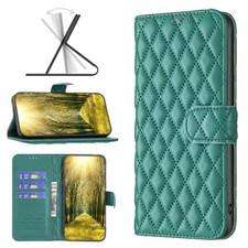 Diamond Lattice Wallet Pelle