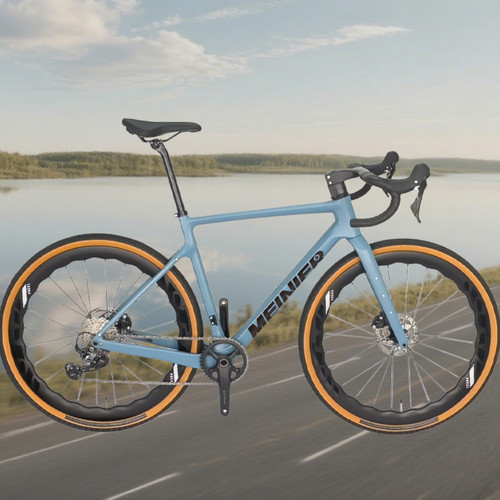 Gravel bike fibra carbonio - fibra, di