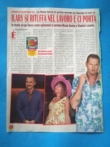 Clipping giornale isola - clipping,