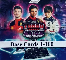 Topps Turbo Attax 2023 F1 Formula 1 Base cards da #1 a #160 Scegli cards