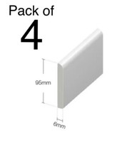 Battiscopa in plastica