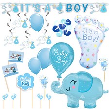 NASCITA RAGAZZO - Set piatti