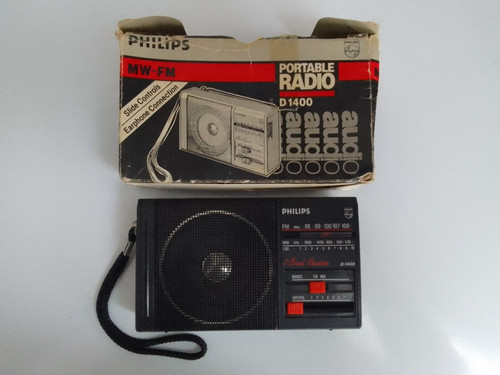 Philips d1400 portable radio - portable,