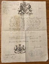 VICTORIAN PASSPORT for Mrs